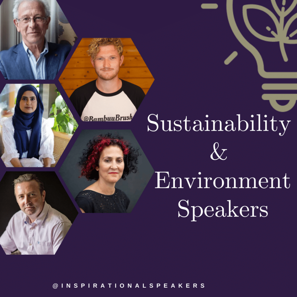 Environment & Sustainability Speakers