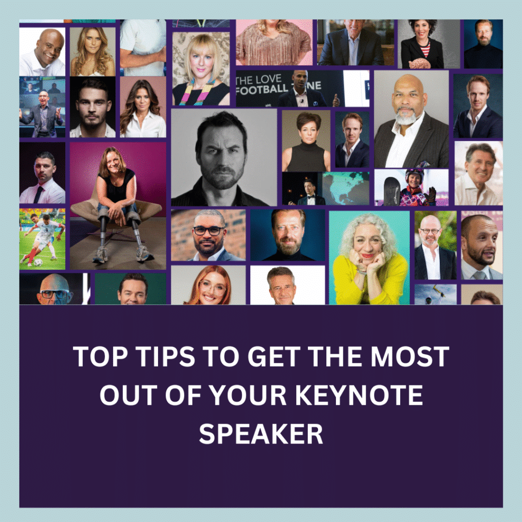 Top tips to get the most out of your Keynote Speaker